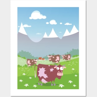 Alpine Pastoral Posters and Art